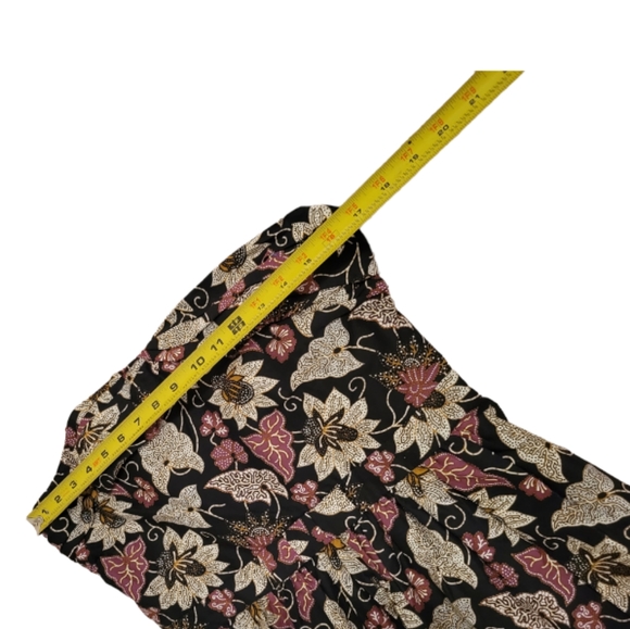 ALEXIS NEW Malena Printed Boho Cotton Strapless Minidress Size L - Picture 5 of 12